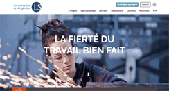 Desktop Screenshot of entreprisesls.com
