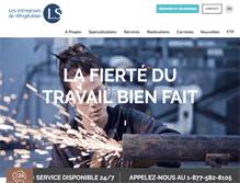 Tablet Screenshot of entreprisesls.com